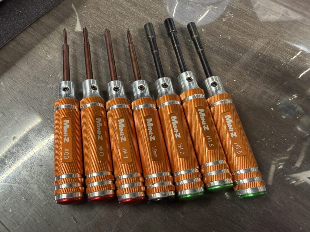 ミニッツ工具セット