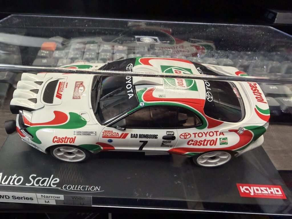 セリカ オートスケール上から見たところ