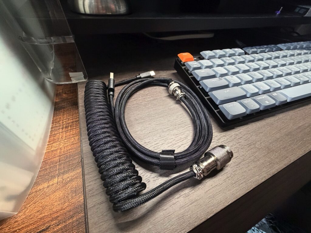 キーボード用コイルケーブル